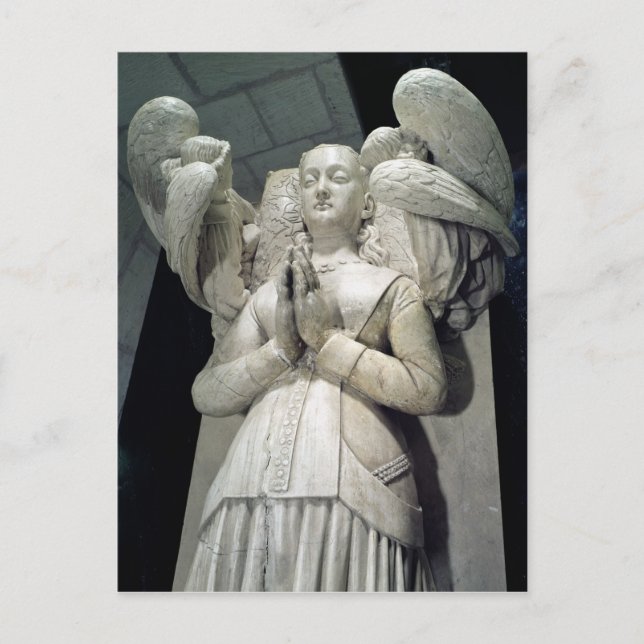 Carte Postale Tombeau d'Agnes Sorel 1450-59 (Devant)