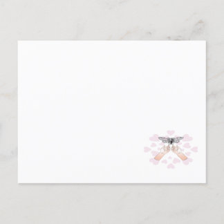 Carte Postale Tomber amoureux d'une cigale en été