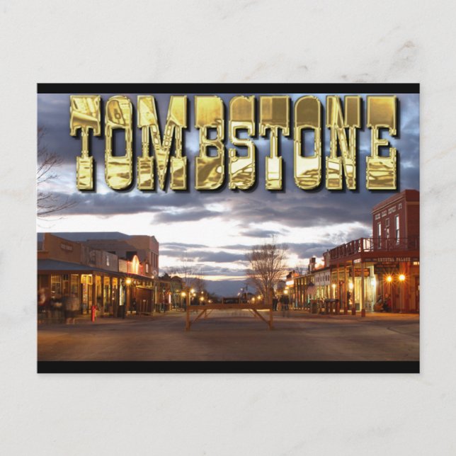 Carte postale Tombstone AZ (Devant)