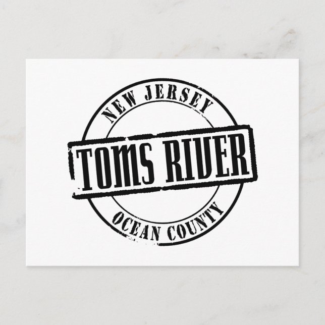 Carte Postale Toms River (Devant)