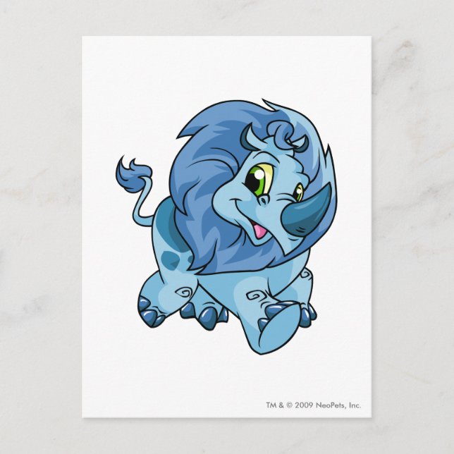 Carte Postale Tonu bleu (Devant)