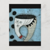 Carte postale Tooth Has Nice Pants