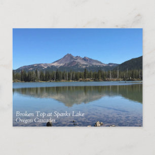Carte Postale Top brisé à Sparks Lake, OU