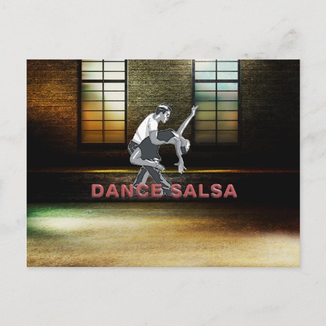 Carte Postale TOP Dance Salsa (Devant)