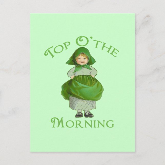 Carte Postale Top O Morning Cute Products (Devant)