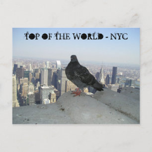 CARTE POSTALE TOP OF THE WORLD - NYC