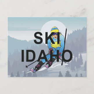 Carte Postale TOP Ski Idaho