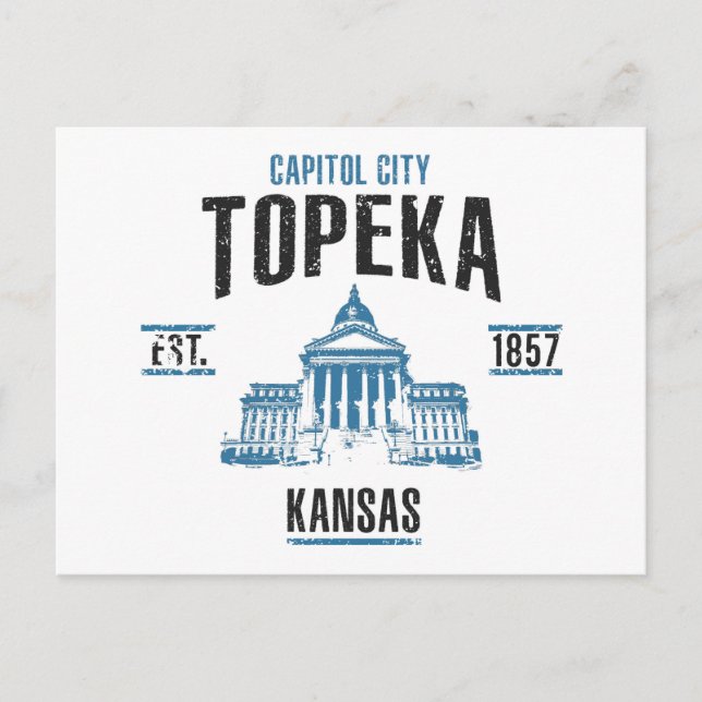 Carte Postale Topeka (Devant)