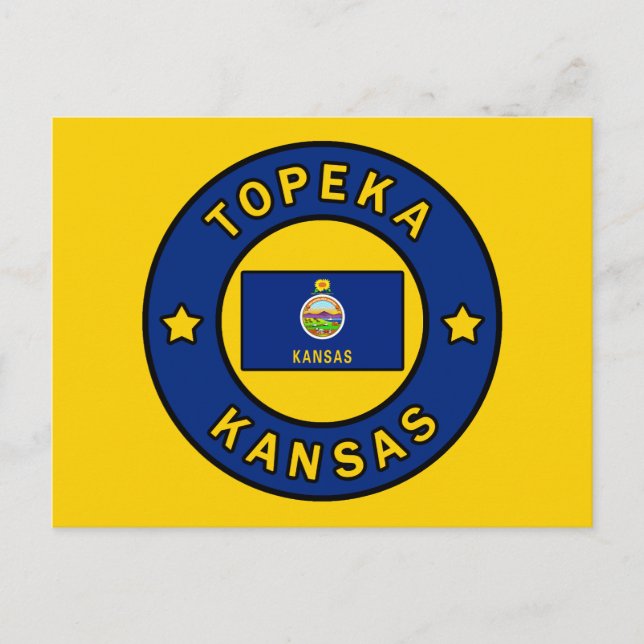 Carte Postale Topeka Kansas (Devant)