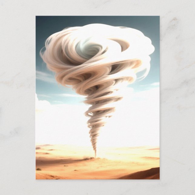 Carte Postale Tornade Art #3 (Devant)