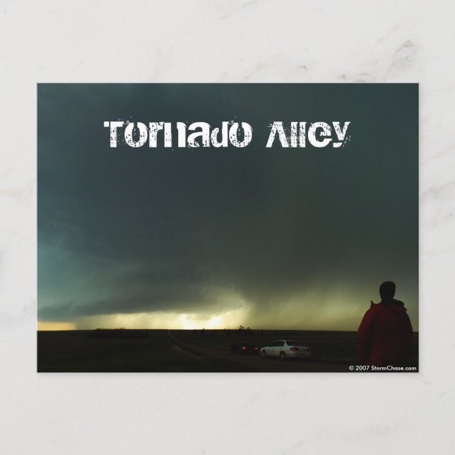 Carte postale Tornado Alley (Devant)