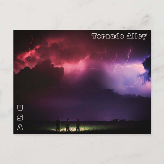 Carte Postale Tornado Alley ! (Devant)