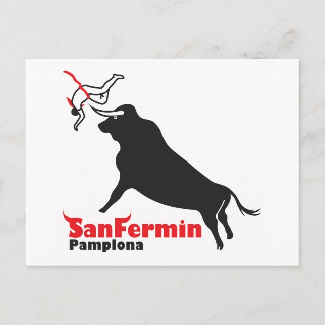 Carte Postale toro (Devant)