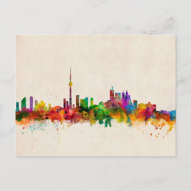 Carte Postale Toronto Canada Skyline (Devant)