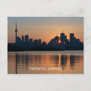 Carte postale Toronto Cityscape At Sunset