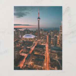 Carte Postale Toronto Downtown Cityscape, Toronto Downtown art