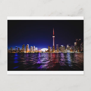 Carte Postale Toronto Night Skyline