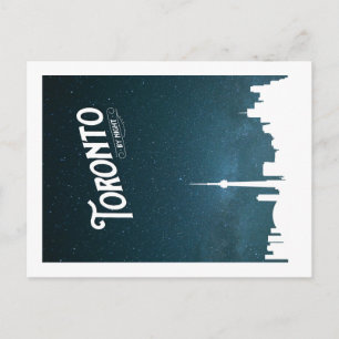 Carte Postale Toronto skyline by night - POSTCARD