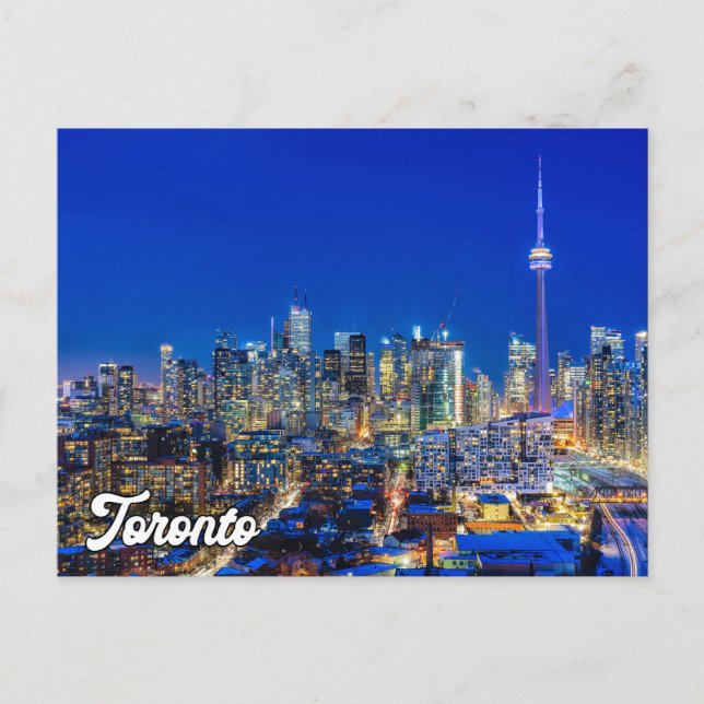Carte Postale Toronto Skyline, Ontario, Canada (Devant)