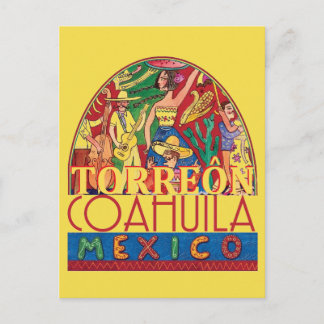 Carte Postale TORREON Mexique