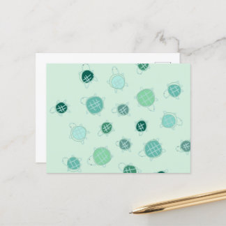 carte postale tortue