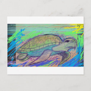 Carte Postale Tortue 7