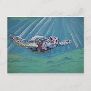 Carte Postale Tortue de mer