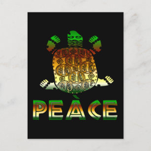 Carte Postale Tortue pacifique
