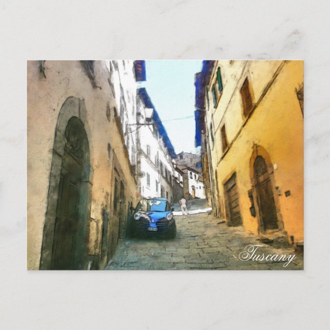 Carte Postale Toscane.Italie. Cortona. (Devant)