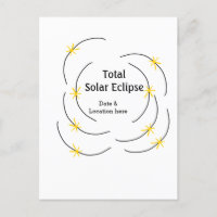 Total éclipse solaire ajouter la date emplacement