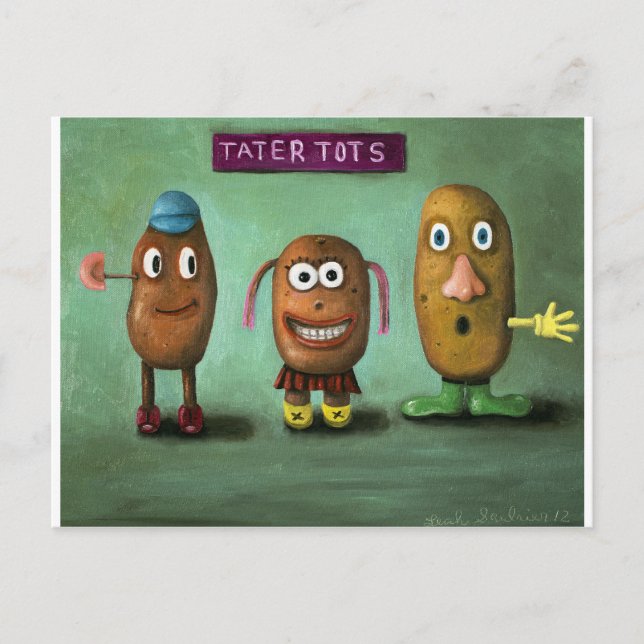 Carte Postale Tots de tatouage (Devant)