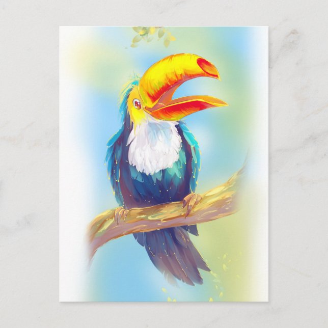 Carte Postale Toucan (Devant)