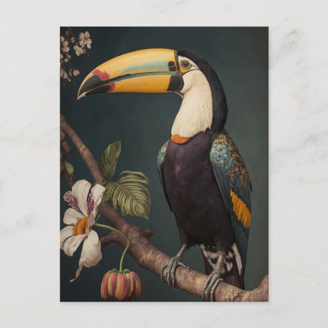 Carte Postale Toucan In The Forest (Devant)