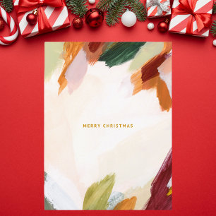 Carte Postale Touches Abstraites Noël