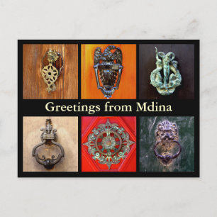 Carte Postale Toucheurs de porte en Mdina