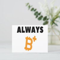 TOUJOURS B+ : ÊTRE POSITIF - BITCOIN