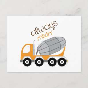 Carte Postale Toujours mixer