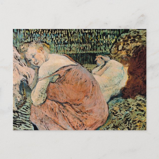 Carte Postale Toulouse-Lautrec : Deux amis (Devant)