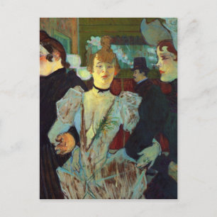 Carte Postale Toulouse-Lautrec - La Goulue entrant dans la R
