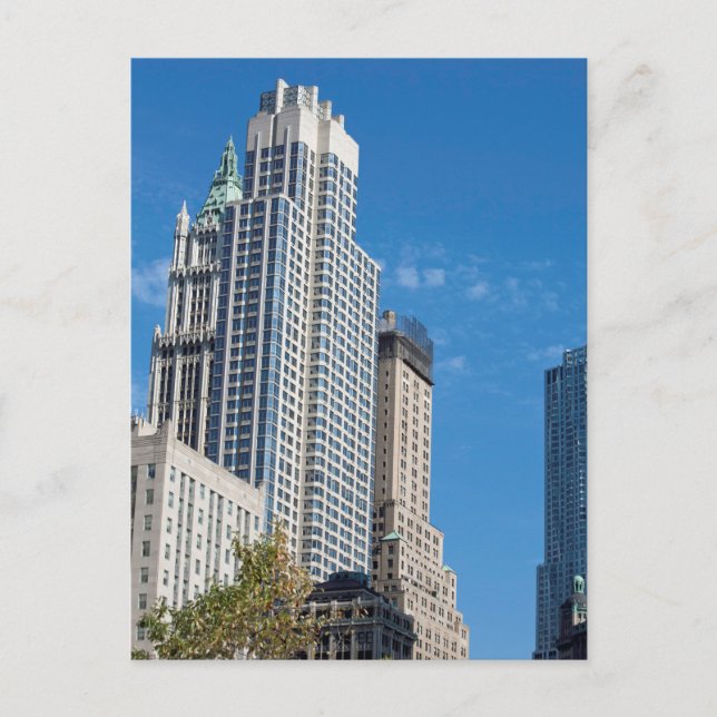 Carte Postale Tour Barclay Manhattan New York City (Devant)