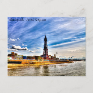 Carte Postale Tour Blackpool