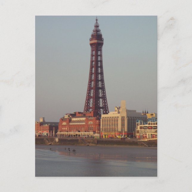 Carte Postale Tour Blackpool (Devant)