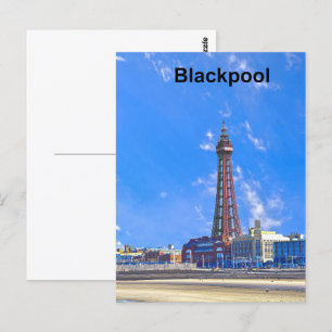 Carte Postale Tour Blackpool