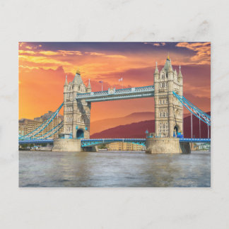Carte Postale Tour Bridge Cityscape