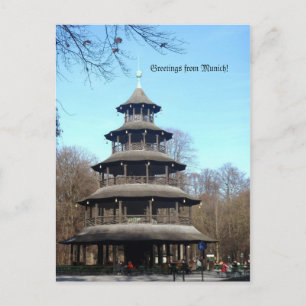 Carte Postale Tour chinoise (Turm chinois)