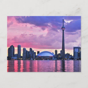 Carte Postale Tour CN : Vue de Centre Island Toronto