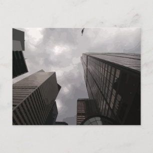 Carte Postale Tour dans la ville.