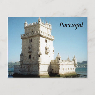 Carte Postale tour de belem