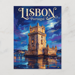 Carte Postale Tour de Belém Portugal