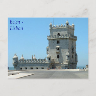 Carte Postale Tour de Belen - Lisboa - Portugal